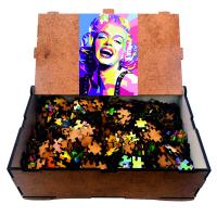 Marilyn Monroe 1000 Parça Ahşap Puzzle Yapboz
