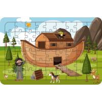 Nuhun Gemisi 54 Parça Ahşap Çocuk Puzzle Yapboz Model 1