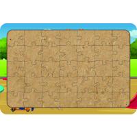 Parktaki Çocuklar 35 Parça Ahşap Çocuk Puzzle Yapboz Model 2