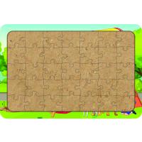 Parktaki Çocuklar 35 Parça Ahşap Çocuk Puzzle Yapboz Model 5