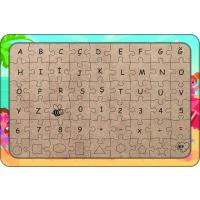 Plajdaki Çocuklar 54 Parça Ahşap Çocuk Puzzle Yapboz