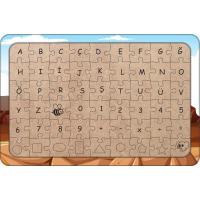 Rakunlar 54 Parça Ahşap Çocuk Puzzle Yapboz