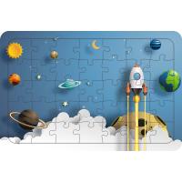 Roket Ateşlendi 35 Parça Ahşap Çocuk Puzzle Yapboz