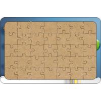 Roket Ateşlendi 35 Parça Ahşap Çocuk Puzzle Yapboz