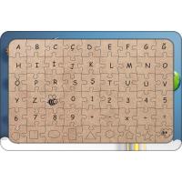 Roket Ateşlendi 54 Parça Ahşap Çocuk Puzzle Yapboz