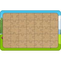 Sayılar 35 Parça Ahşap Çocuk Puzzle Yapboz Model 1