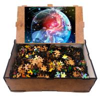 Akrep Scorpio Burç 1000 Parça Ahşap Puzzle Yapboz