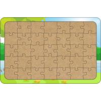 Sevimli Ördekler 35 Parça Ahşap Çocuk Puzzle Yapboz