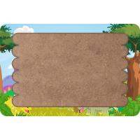 Sevimli Dinozorlar Çubuk Ahşap Çocuk Puzzle Yapboz Model 2