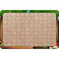 Sevimli Hayvanlar 108 Parça Ahşap Çocuk Puzzle Yapboz