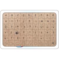 Sevimli Unicorn 54 Parça Ahşap Çocuk Puzzle Yapboz Model 2