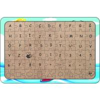Sörfcü Kız 54 Parça Ahşap Çocuk Puzzle Yapboz