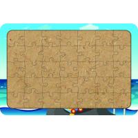 Tatil Treni 35 Parça Ahşap Çocuk Puzzle Yapboz