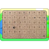Tavuklar 54 Parça Ahşap Çocuk Puzzle Yapboz