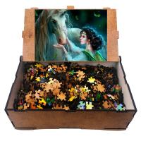 Unicorn 4 500 Parça Ahşap Puzzle Yapboz