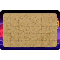 Uzay 35 Parça Ahşap Çocuk Puzzle Yapboz Model 3