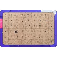 Uzay Mekiği 54 Parça Ahşap Çocuk Puzzle Yapboz Model 1