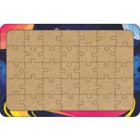 Uzay Mekiği 35 Parça Ahşap Çocuk Puzzle Yapboz Model 2
