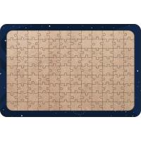 Uzay Mekiği ve Astronot 108 Parça Ahşap Çocuk Puzzle Yapboz