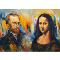 Vincent ve Monolisa 1000 Parça Ahşap Puzzle Yapboz