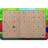 Yarışcı Çocuklar 54 Parça Ahşap Çocuk Puzzle Yapboz