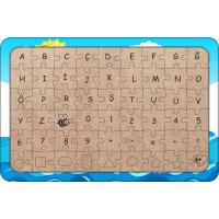 Yelkenli Tekne 54 Parça Ahşap Çocuk Puzzle Yapboz